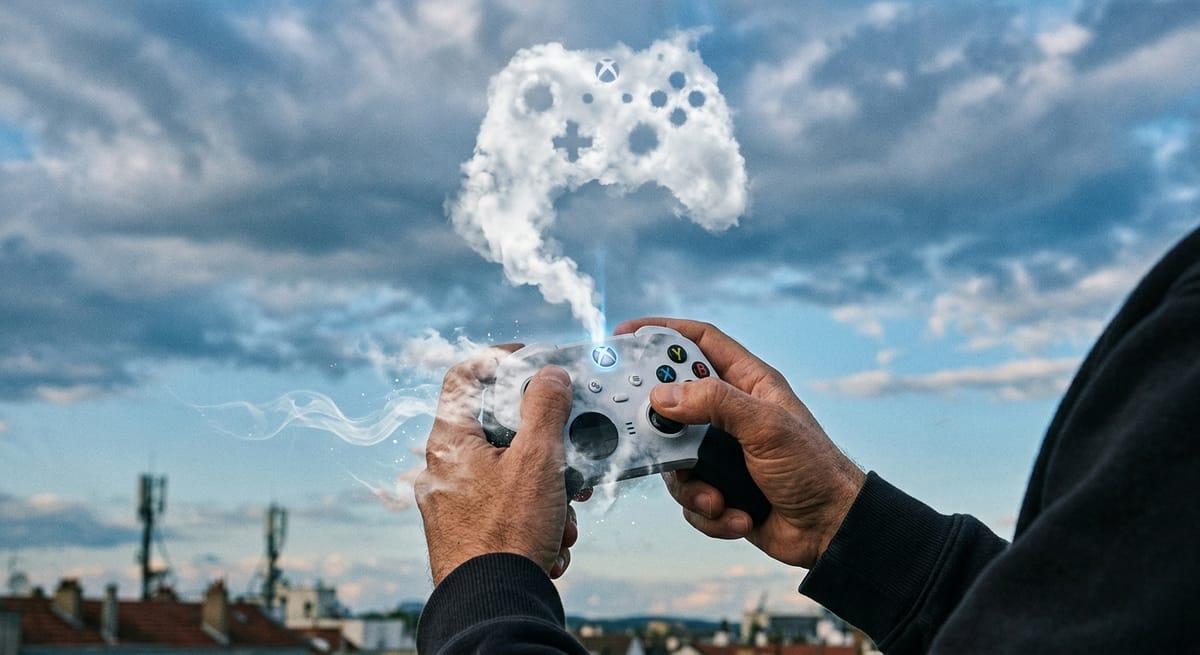 Microsoft : La manette Xbox 'Cloud' ou l'art de vendre du vent sans fil