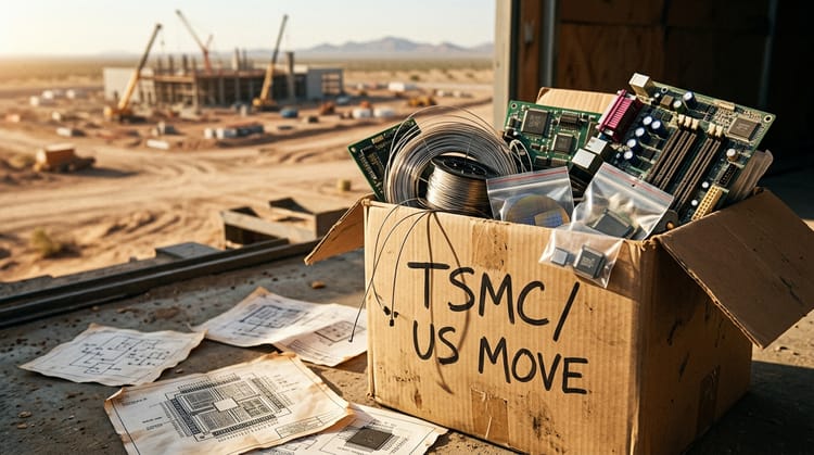 TSMC, la fuite des cerveaux (et des dollars) vers le désert
